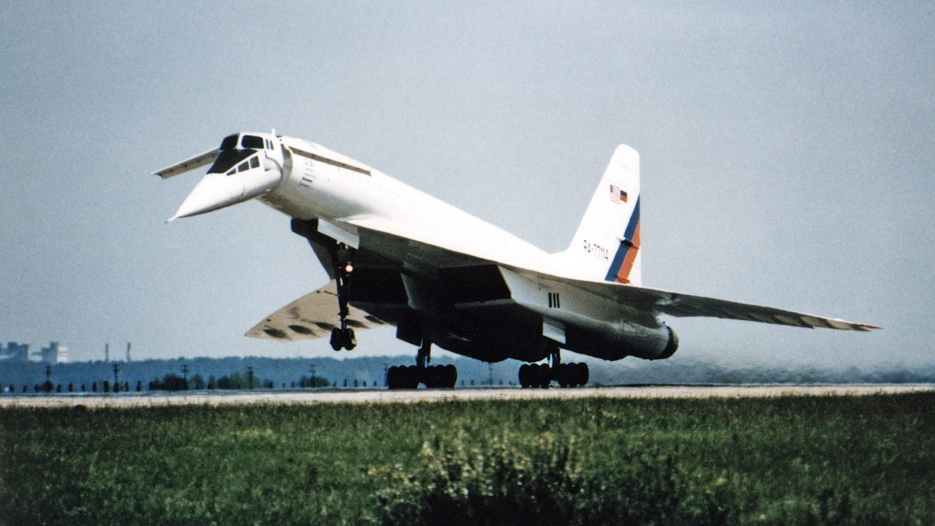 Tu-144 takeoff