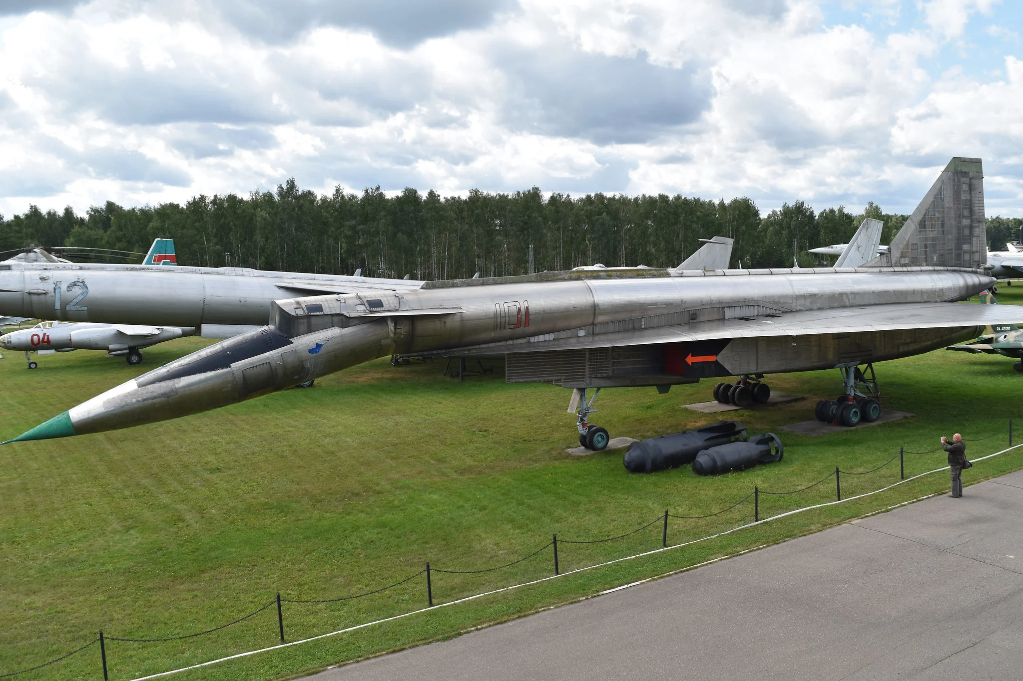 Sukhoi T-4 at museum