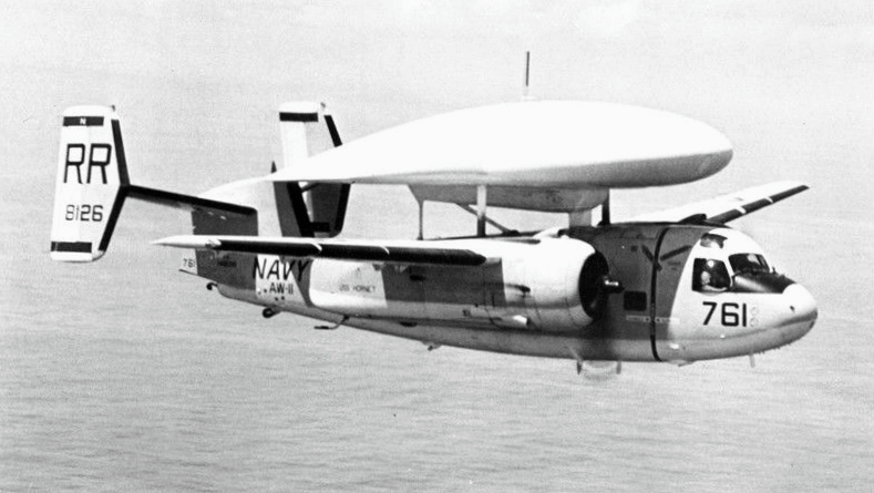 The E-1 Tracer was replaced by the E-2.