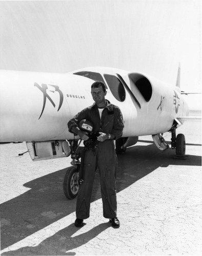 General Chuck Yeager with the X-3 Stiletto