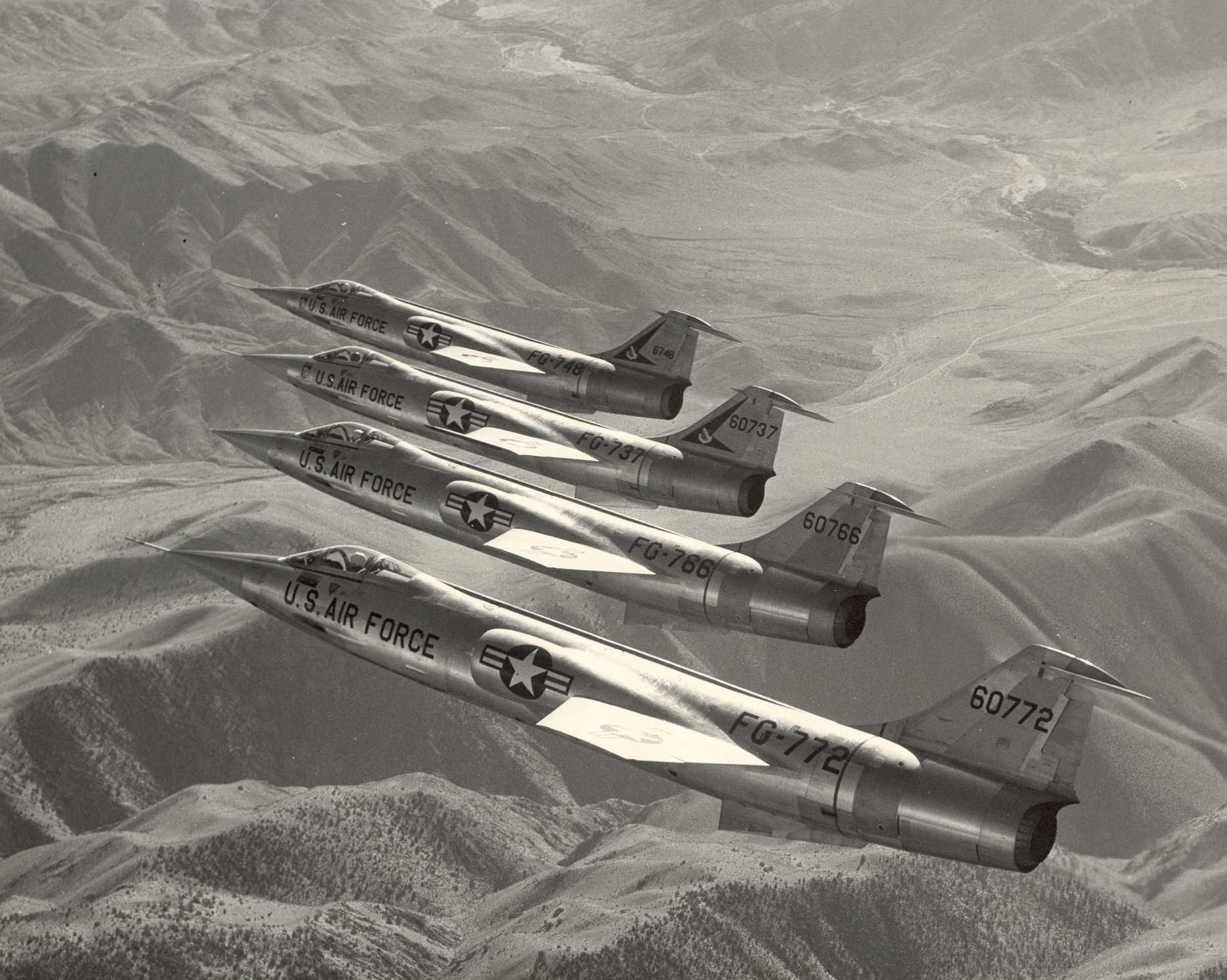 F-104 had a similar wing design to the X-3