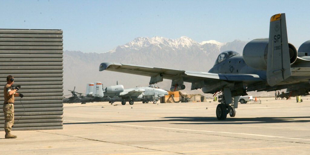 The A-10 played a critical role in Afghanistan.