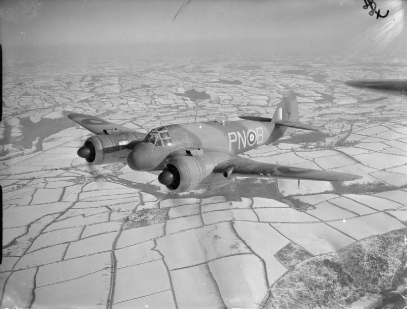 The Beaufighter's canopy was very small