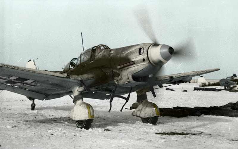 Ju-87 on the ground