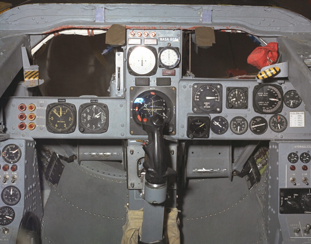 Cockpit of the M2-F3