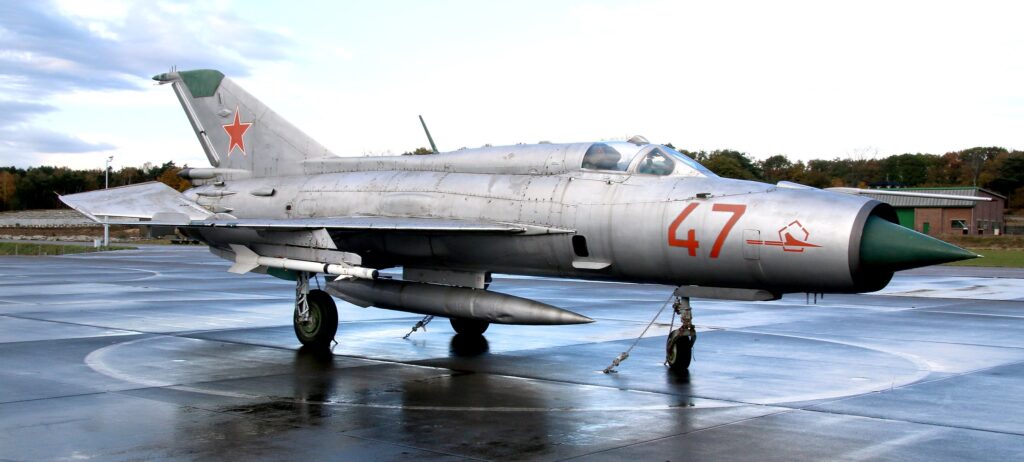MiG-21Bis showing off those great lines.