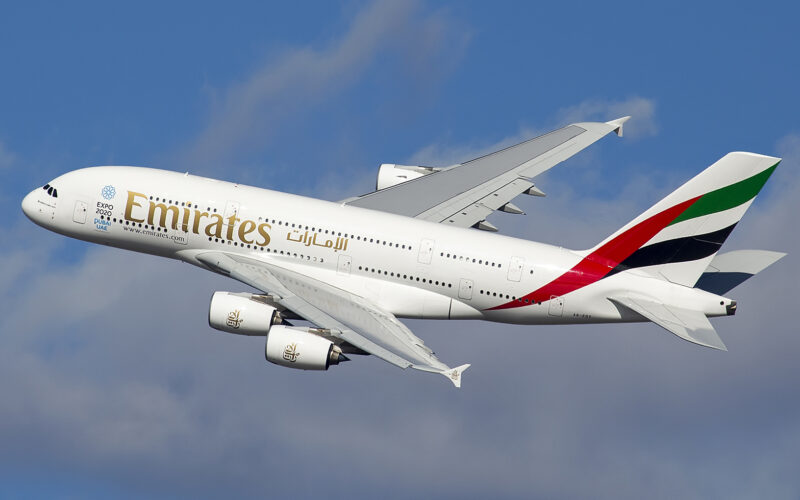 The Airbus A380.