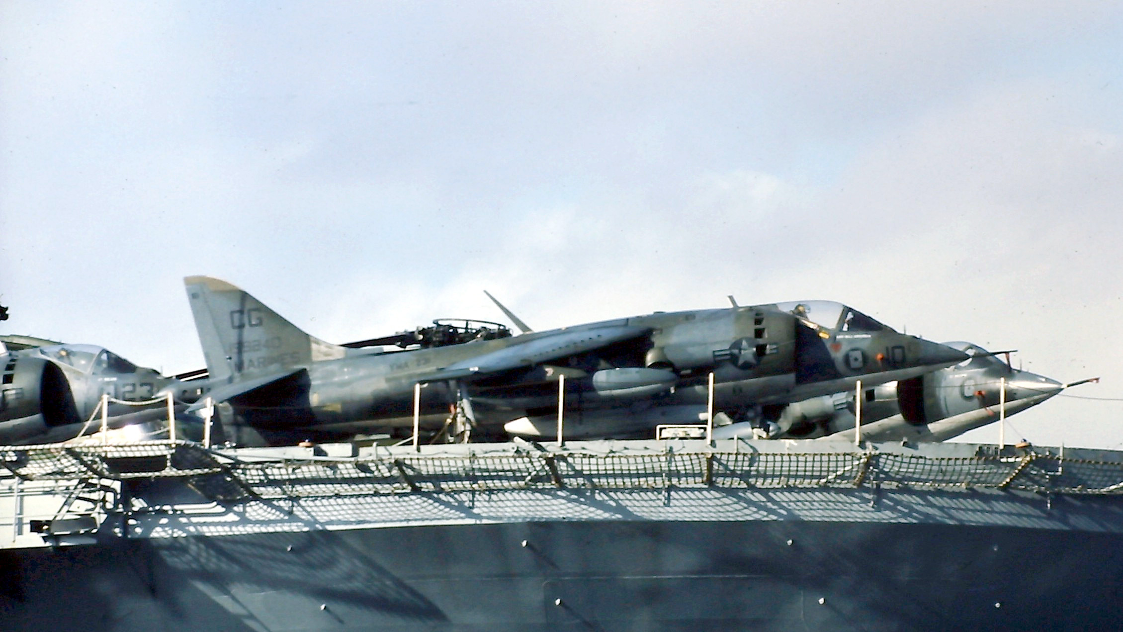 The AV-8A Harrier in US service.