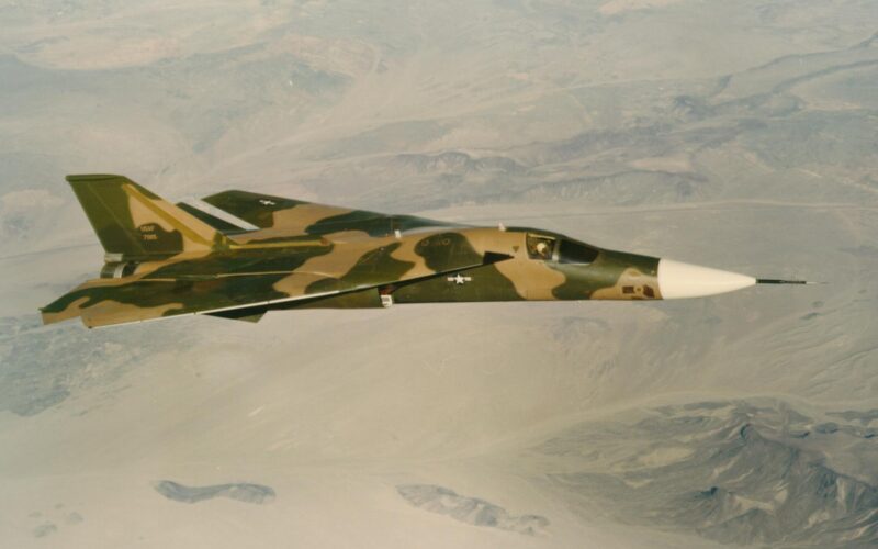 The General Dynamics F-111 Aardvark.