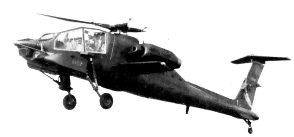 This was the earliest incarnation of the AH-64.