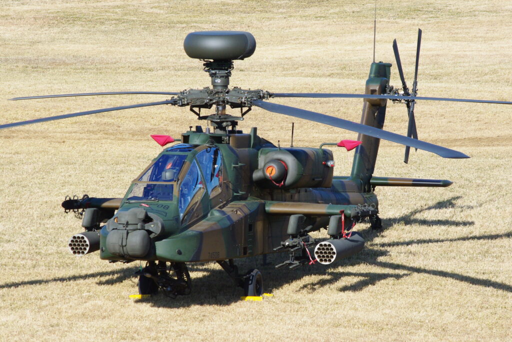 The AH-64 was bought by the Japanese.