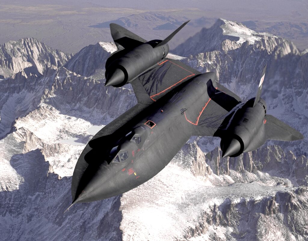 The SR-71 was far ahead of the East's aircraft technology.