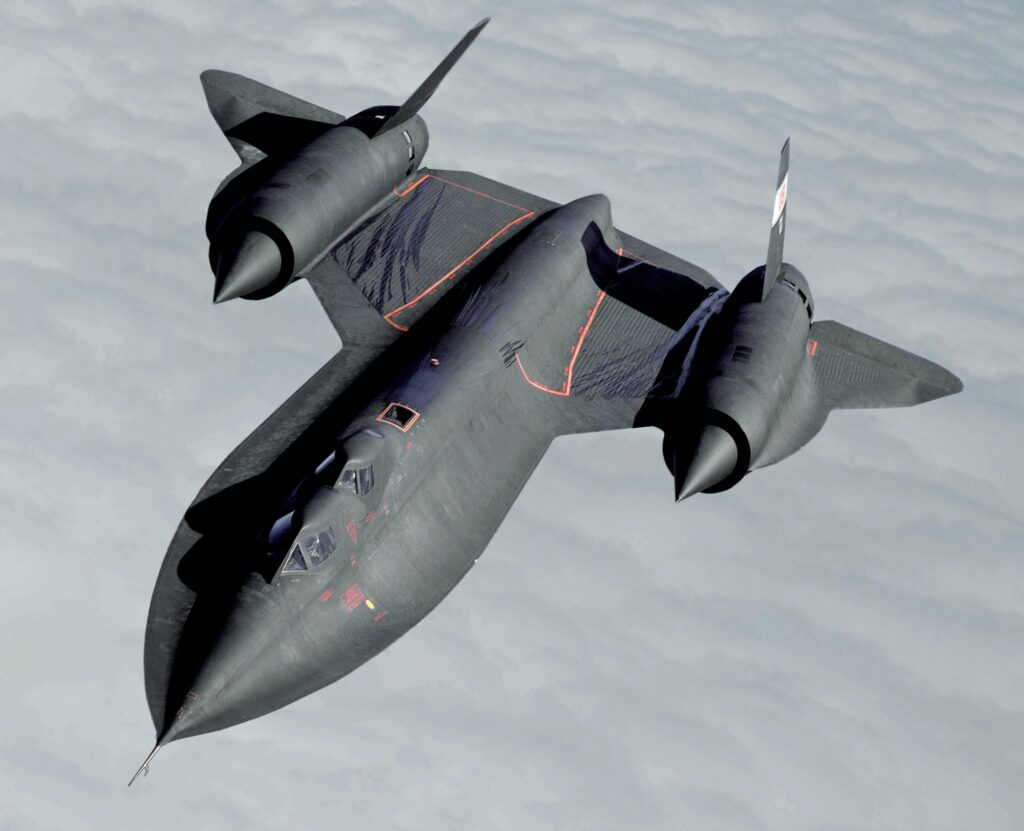 The SR-71 was important to NASA research.