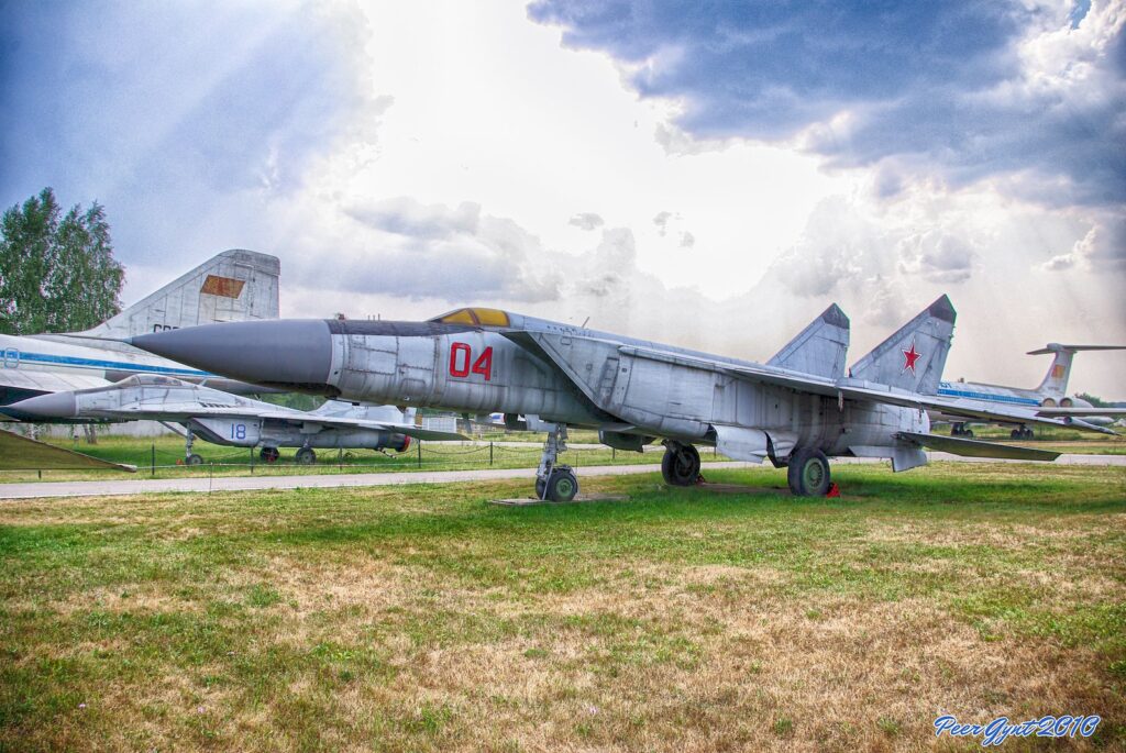 The Mikoyan-Gurevich MiG-25.