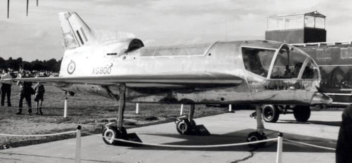 The SC.1 at Farnborough in 1958.