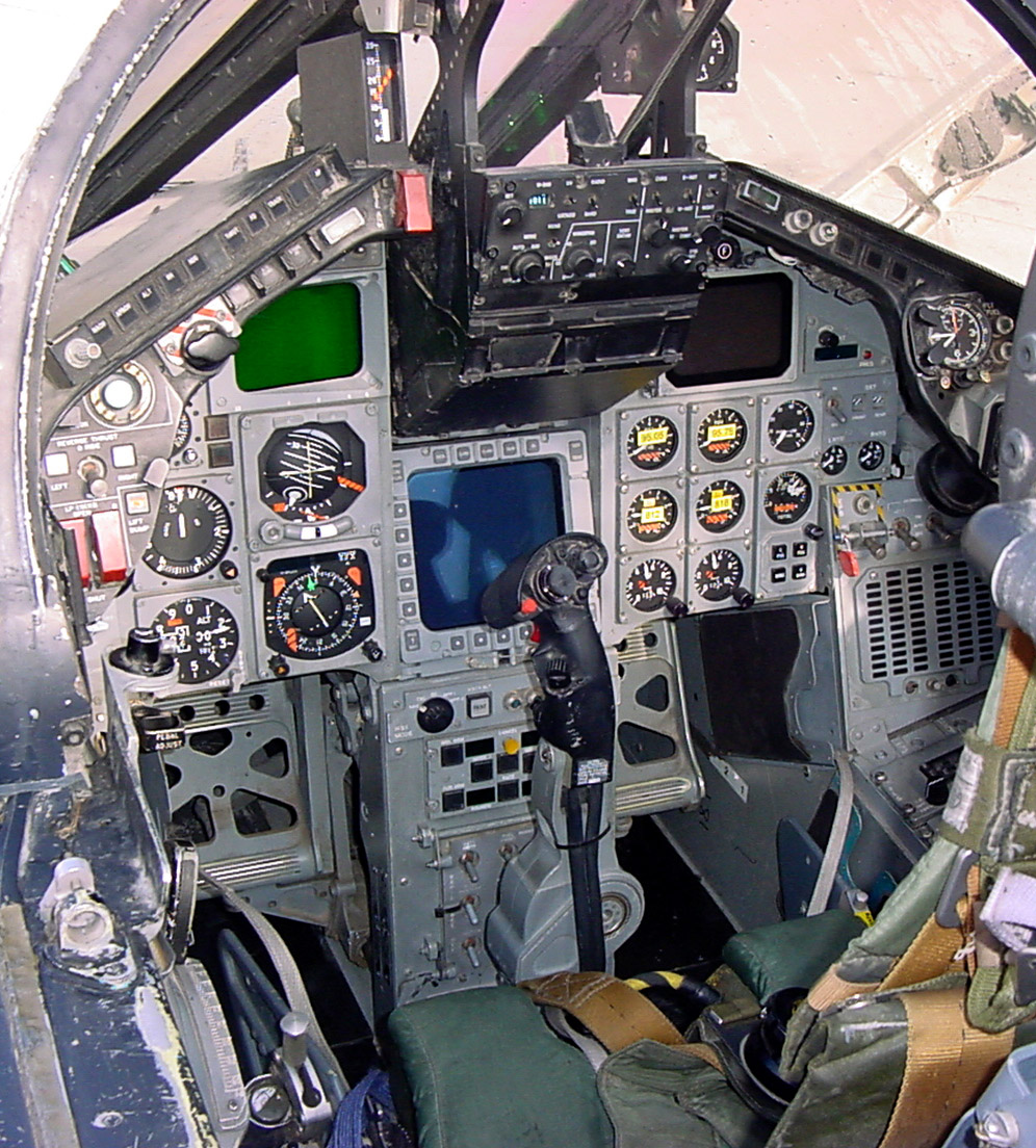 The Tornado cockpit is fairly modern. 