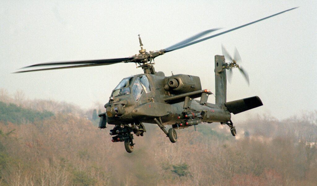 The AH-64 was victorious and went into production.