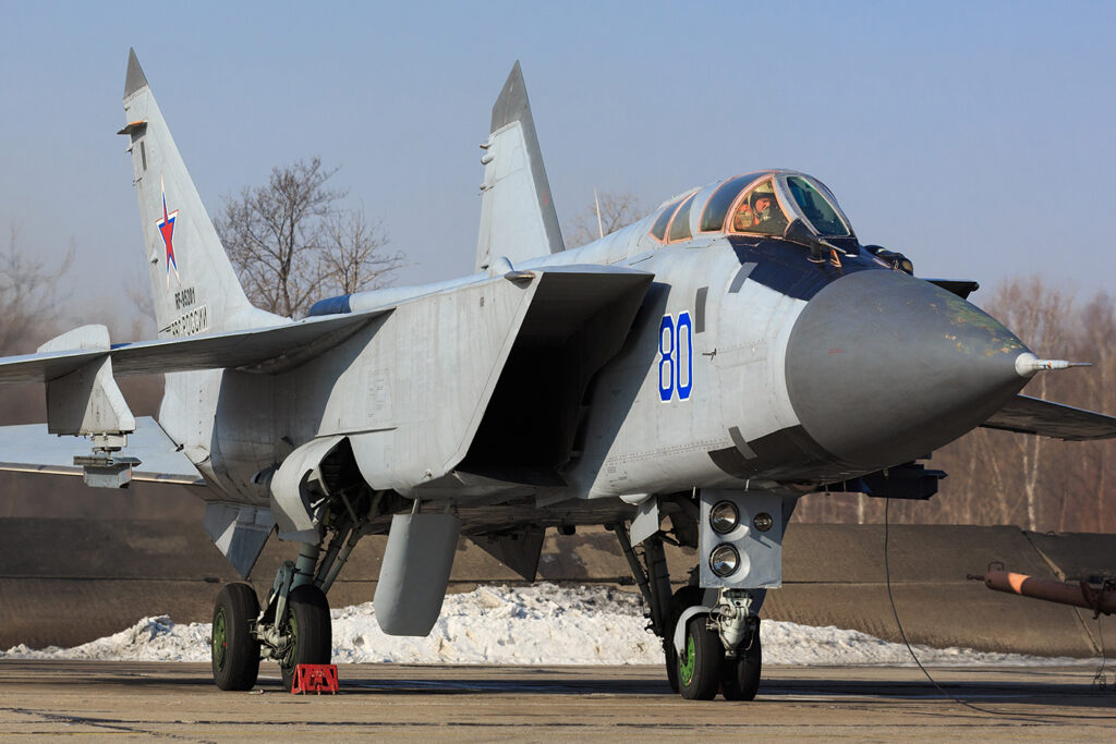 The MiG-31 is equipped to handle any situation.