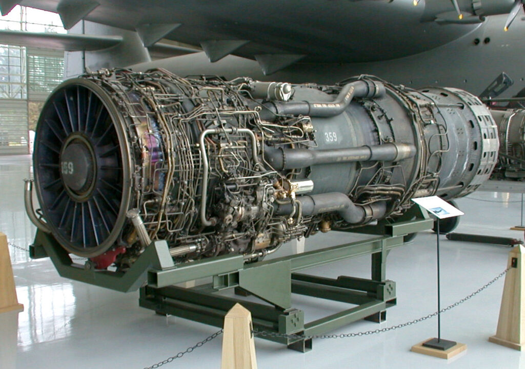 The giant J58 engine.