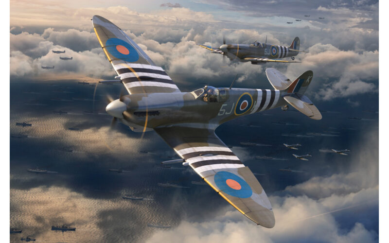 Airfix's Mk IXc Spitfire.