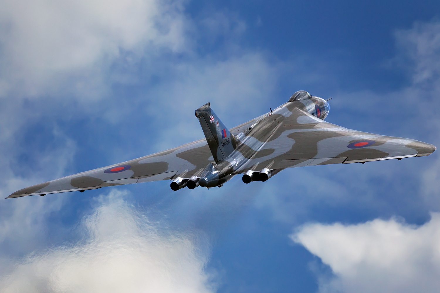 XH558 was famous for the noise it made.