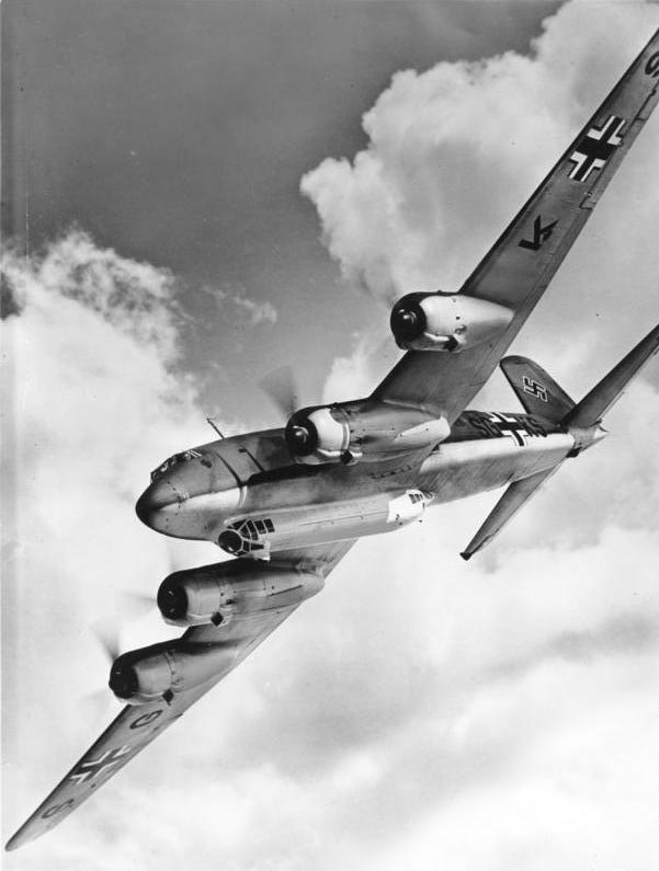 The Fw 200 was converted from an airliner to a bomber.