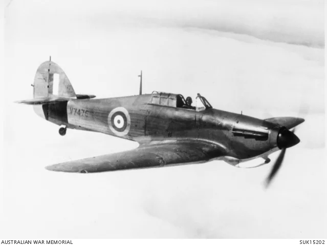 The Hurricane had no way to search for enemy aircraft other than by moonlight.