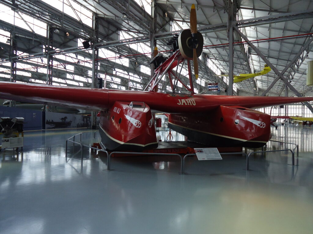 The only remaining S.55 in a museum.