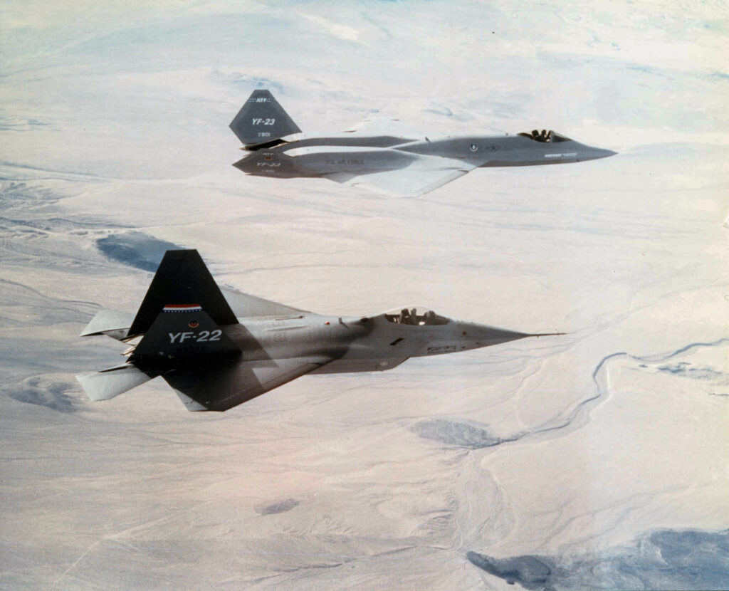 The F-22 would become the production aircraft from the competition.