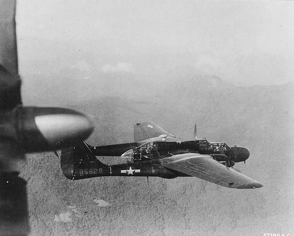 The P-61 was not an agile aircraft but for night fighting it did not need to be.