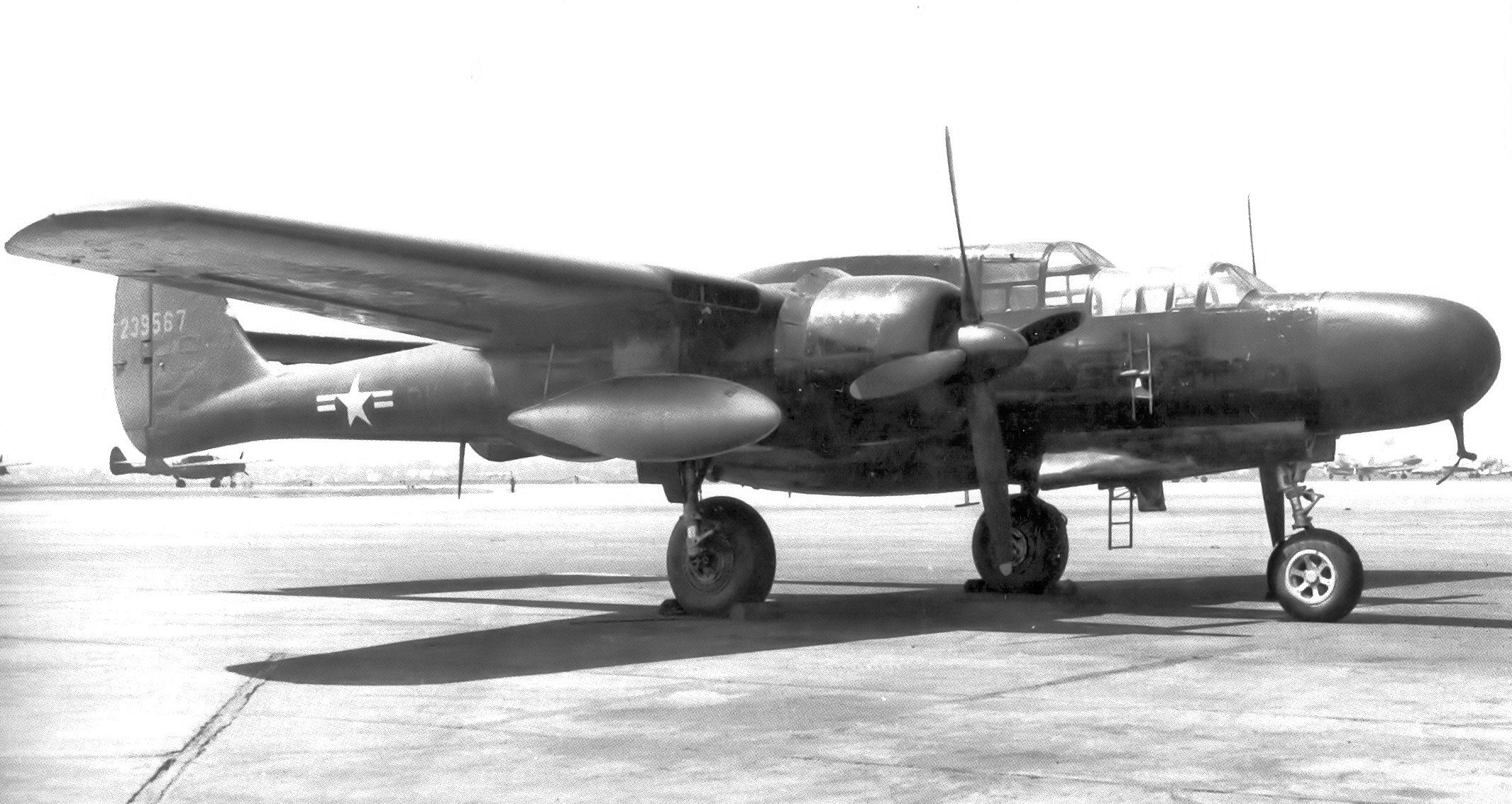 The P-61B.