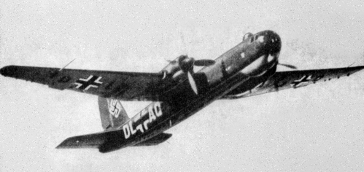 A He 177 A-2 in flight.