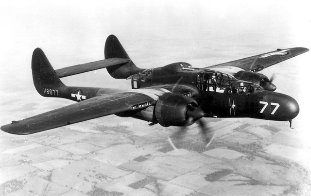 The Northrop P-61 Black Widow.