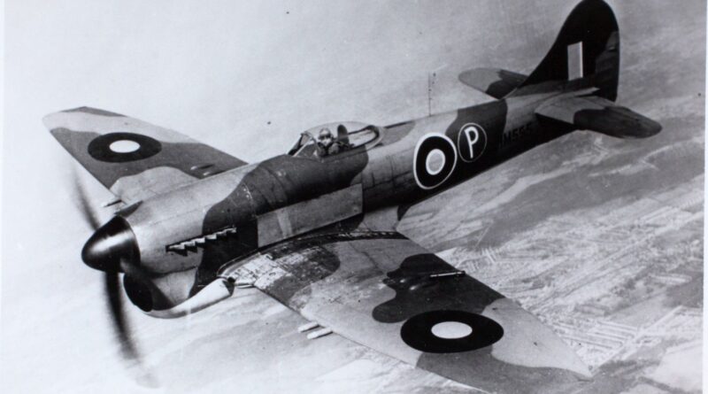 Hawker Tempest Mk. V Prototype.