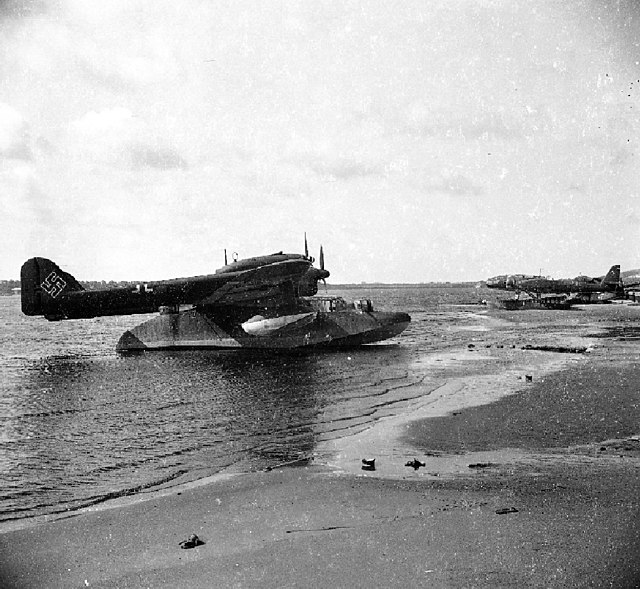 The BV 138 was capable of operating in extremely shallow water.