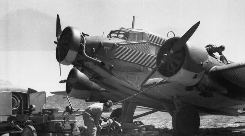 The Junkers Ju 52.