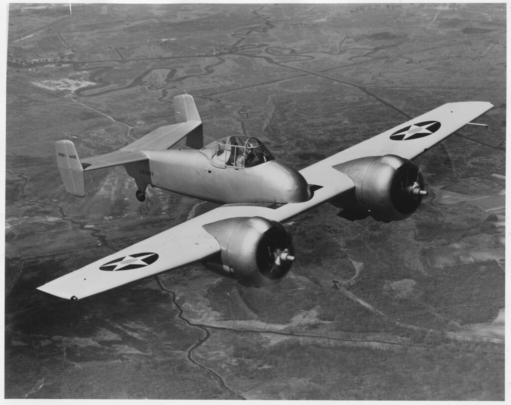 The XF5F-1 was another of Grumman's projects.