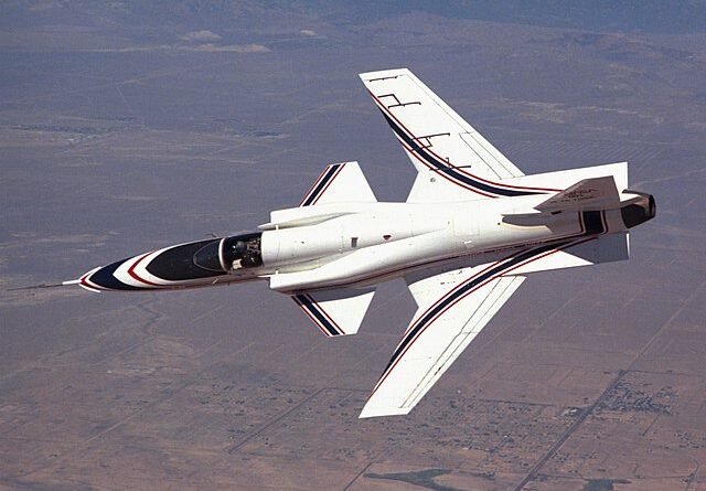 The Grumman X-29.