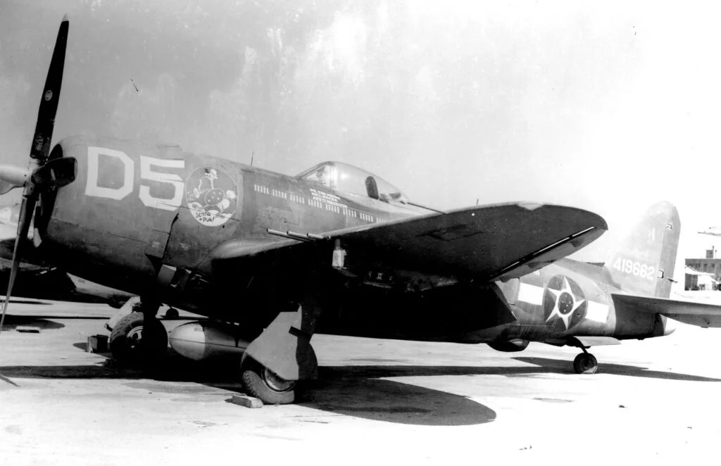 The P-47 was used by many different airforces.