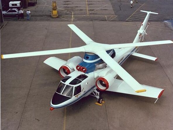 The Sikorsky S-72 X-Wing.