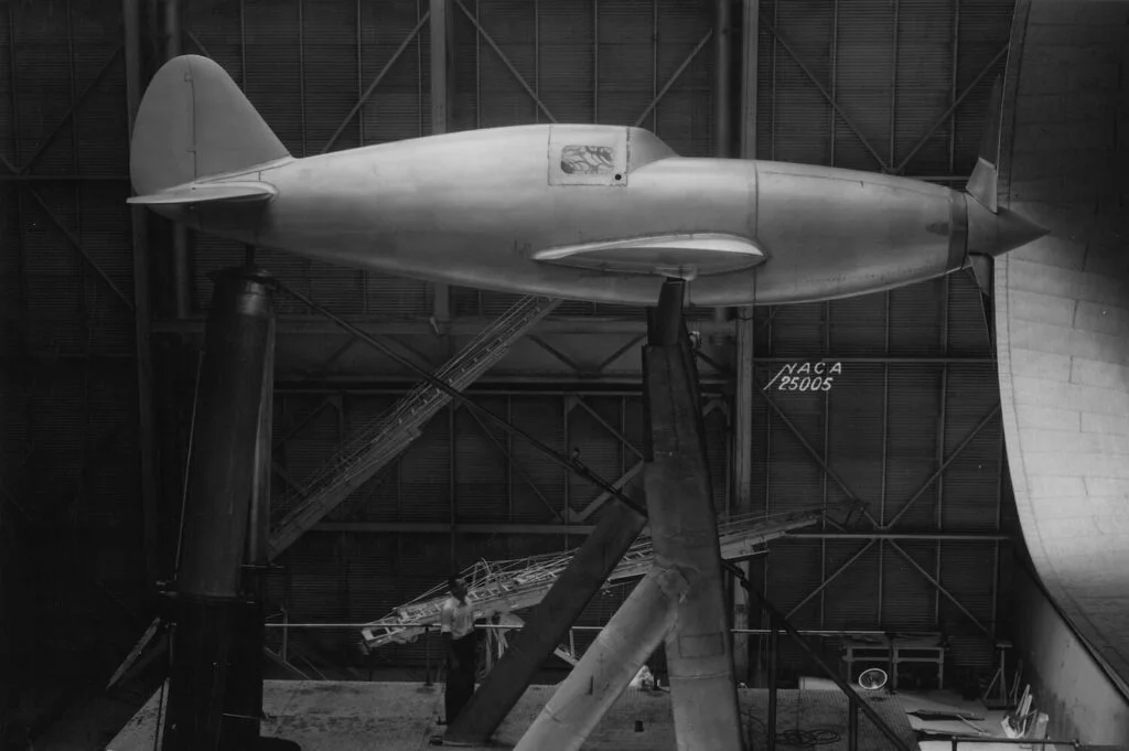The X P-47 model.