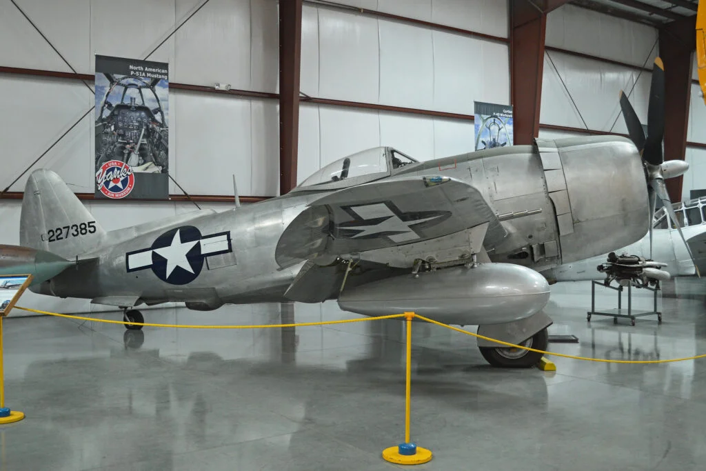The YP-47M was a prototype of the P-47M variant.