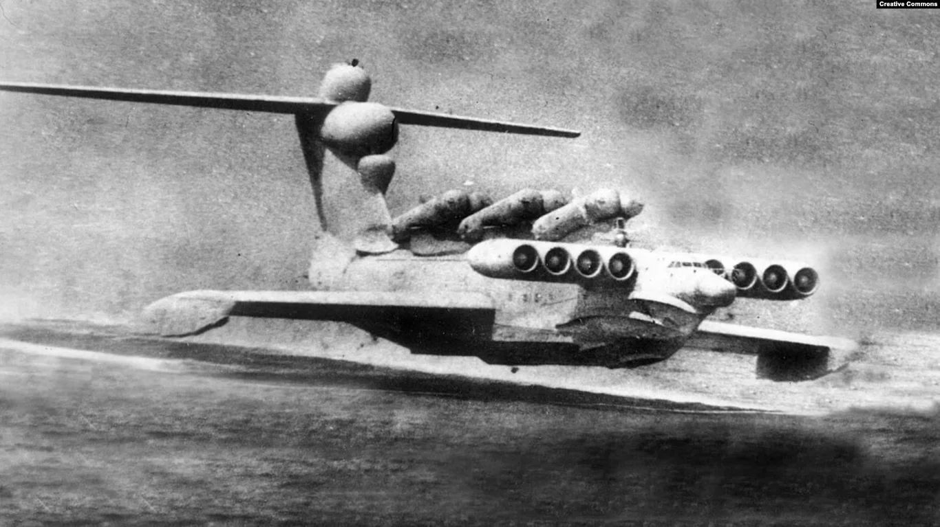 Powerful Russian 'Ekranoplan' Ground Effect Plane Makes Final Voyage