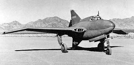 Northrop XP-56 Black Bullet.