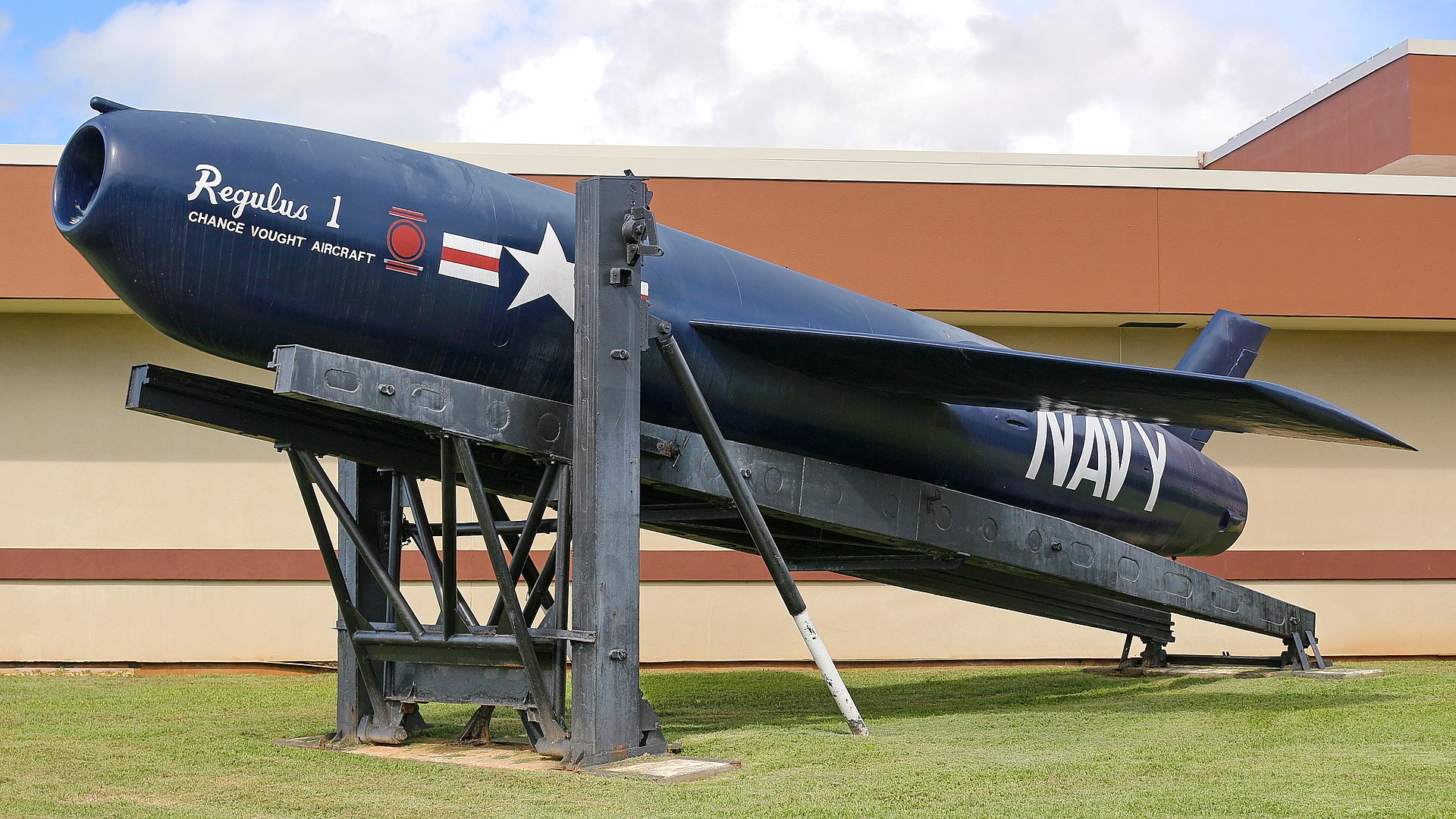 Regulus missile on display in Hawaii.