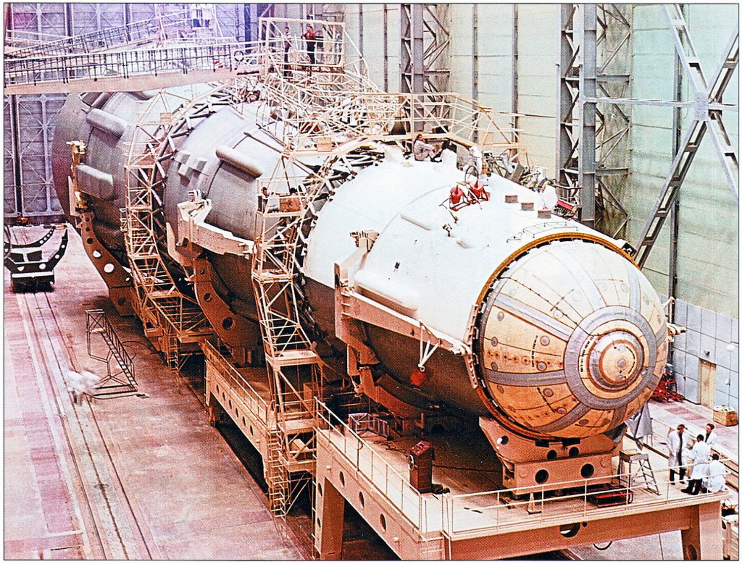 Soviet heavy-lift rocket.