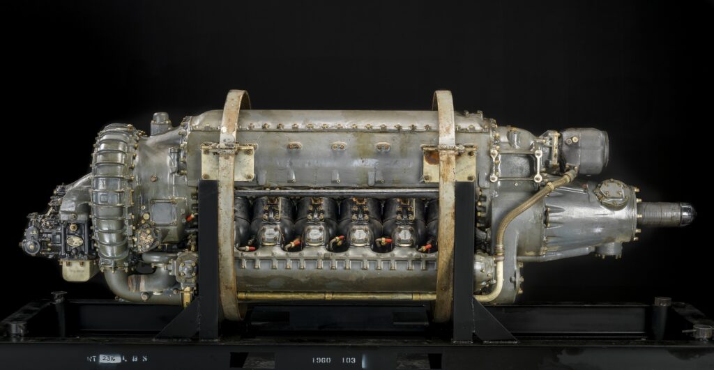 Continental XI-1430 V12 engine.