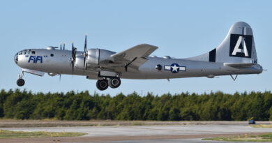 The Boeing B-29 Superfortress.