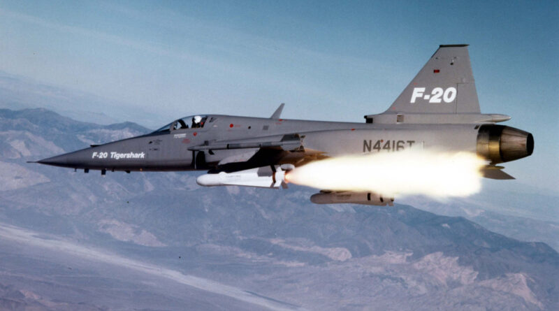 The F-20 Tigershark.