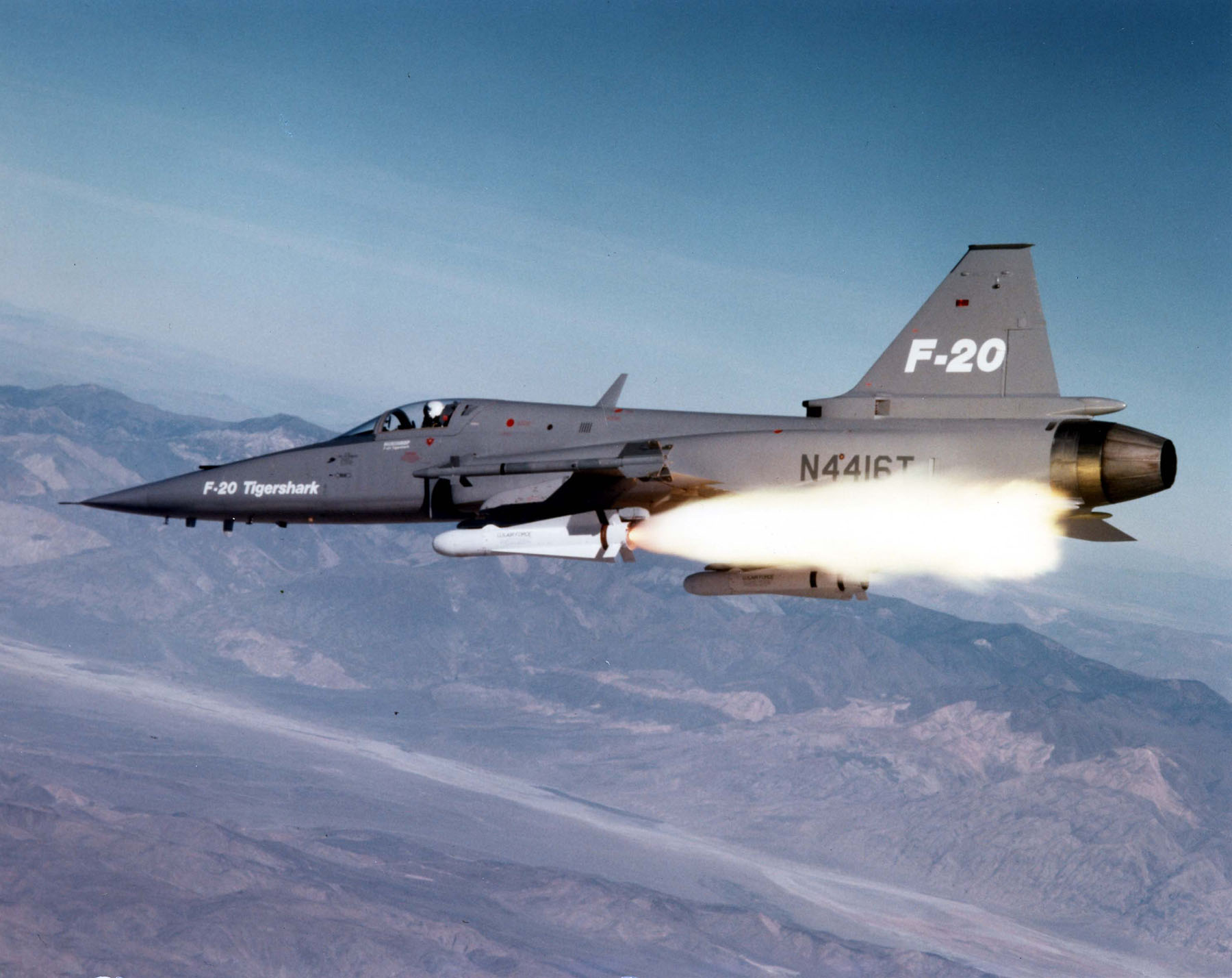 The F-20 Tigershark.